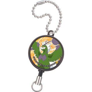 Pokemon Black and White Key Reel Holder Keychain w/ Retractable Strap   Tornadus (Therian Form): Toys & Games