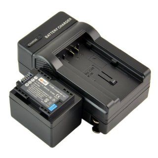 DSTE BP 727 Li ion Battery + Charger DC131 for Canon Vixia HFM50 HFM52 HFM500 HFR30 HFR32 HFR300 HFR40 HFR42 HFR400 : Digital Camera Batteries : Camera & Photo