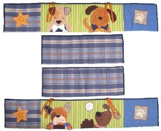 Lambs & Ivy Bow Wow Bumper : Crib Bumpers : Baby