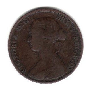 1862 UK Great Britain English Half Penny Coin KM#748.2: Everything Else
