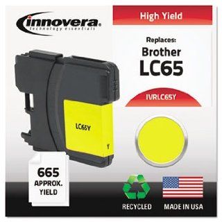LC65Y Compatible, Remanufactured, LC65Y (LC65) Ink, 730 Page Yield, Yellow: Everything Else