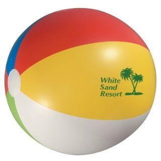 Custom 24" Beach Ball # 754   only $3.69 ea. Includes your Logo imprint. Rush shipped 100 pcs. (min. qnty): Office Products