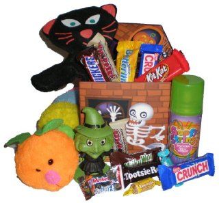 Happy Halloween Toys and Treats Gift Basket  Gourmet Candy Gifts  Grocery & Gourmet Food