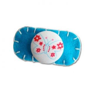 Too Cuties Turquoise Butterfly Moonbeam Hair Clip (Baby/Kid): Infant And Toddler Hair Accessories: Clothing