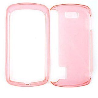 For Lg Genesis Us760 Vs760 Transparent Pink Clear Case Accessories: Cell Phones & Accessories