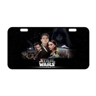 Star Wars Metal License Plate Frame LP 738: Sports & Outdoors