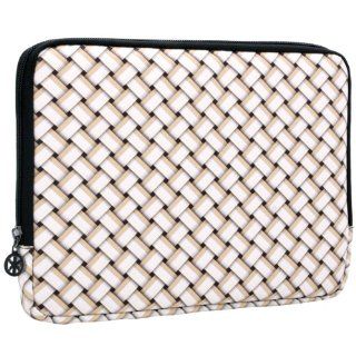 8.9   10 inch Beige White Weave Polyurethane Laptop Netbook Tablet Sleeve Slip Case Bag for iPad 1 iPad 2 Acer ASUS Dell HP Motorola Samsung Sony: Computers & Accessories