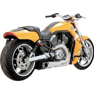 Vance & Hines Competition Series 2 Into 1 Exhaust System   Brushed , Color: Brushed, Material: Stainless Steel 75 116 4: Automotive