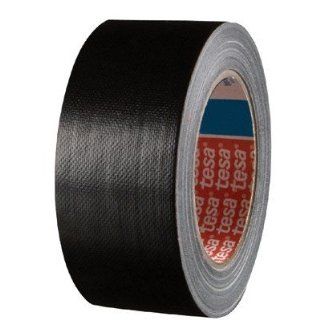 Tesa 744 64663 09005 00 Heavy Duty Professional Grade Duct Tape, 44 lb/in Tensile Strength, 60 yds Length x 2" Width, Black: Industrial & Scientific