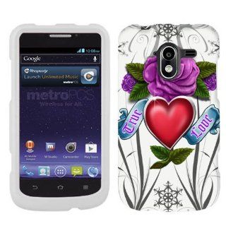 ZTE Avid 4G True Love Hard Case Phone Cover: Cell Phones & Accessories