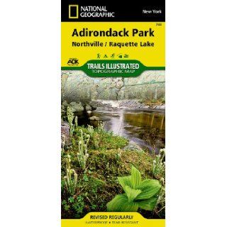 Northville, Raquette Lake: Adirondack Park (National Geographic: Trails Illustrated Map #744): National Geographic Maps   Trails Illustrated: 9781566953108: Books