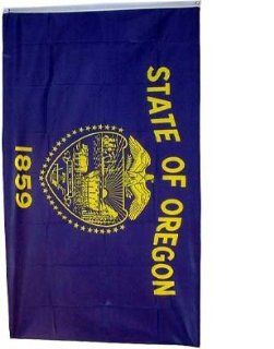 New Large 3x5 Oregon State Flag US USA American Flags  Outdoor Usa State Flags  Patio, Lawn & Garden