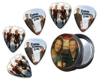 Florida Georgia Line Set of 6 Double Sided Loose Guitar Picks in Tin: Everything Else