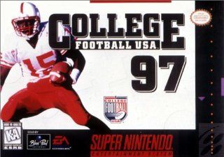College Football USA 97: Super Nintendo: Video Games