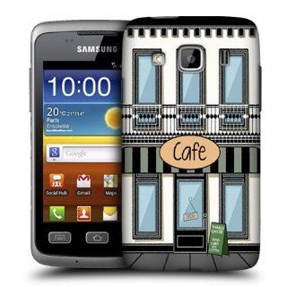 Head Case Designs Cafe Buildings Hard Back Case Cover for Samsung Galaxy Xcover S5690: Cell Phones & Accessories