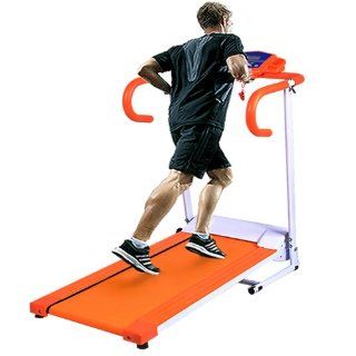 500w Folding Electric Treadmill Portable Motorized Running Machine Orange New : Sports & Outdoors