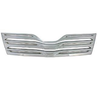 Bully GI 77A Triple Chrome Plated ABS Snap in Imposter Grille Overlay, 1 Piece Automotive