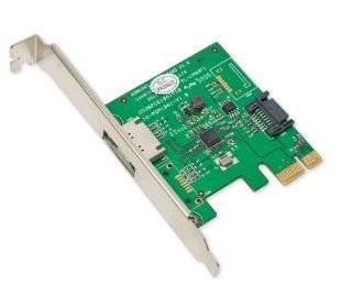 Syba 1 SATA III and 1 eSATA III Port PCI Express x1 Card (SY PEX40040): Electronics