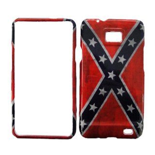 FOR ATT SAMSUNG GALAXY S II SGH I777 AMERICAN CONFEDERATE FLAG COVER CASE Cell Phones & Accessories