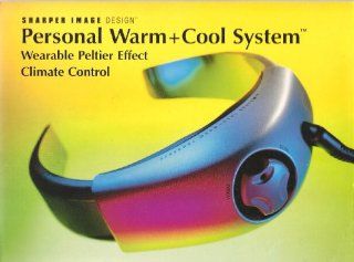 Sharper Image Warm + Cool System: Wearable Peltier Effect Climate Control : Ionizer Air Purifiers : Everything Else
