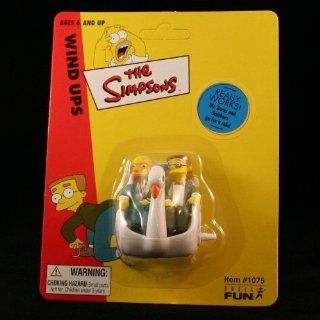 The Simpsons MR. BURNS & SMITHERS TUNNEL OF LOVE RIDE Wind Ups: Toys & Games