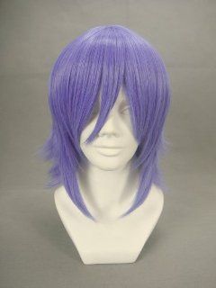 Ruler Short Pandora Hearts xerxes Break Light Purple Anime Cosplay Wig Many Roles Available : Hair Extensions : Beauty
