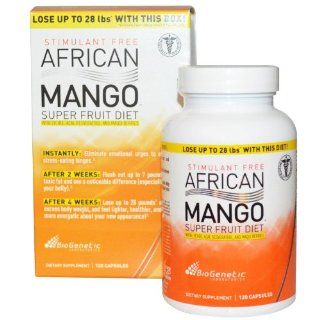 BioGenetics   African Mango Superfruit Diet   120 Capsules: Health & Personal Care