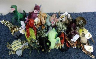 Retired Disney Animal Kingdom Set of 18 Bugs and Dinosaur 8" Plush Bean Bag Set   New with Tags Toys & Games