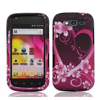 Bundle Accessory for T mobil Samsung Galaxy S Blaze 4g T769   Purple Love Designer Hard Case Protector Cover + Lf Stylus Pen: Cell Phones & Accessories