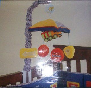 Baby Boy Crib Musical Mobile, Rotates to Carousel Waltz, Traffic Signs : Nursery Mobiles : Baby