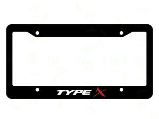 Plastic License Plate Frame Racing Series   Type X: Automotive