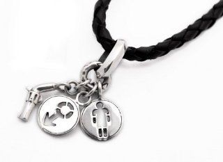 Sterling Silver Masculine Charms Pendant, P797: Henry Anthony Sanny: Jewelry