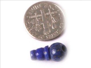Tibet Gemstone 8mm round Lapis Lazuli Guru Beads 1 Set Jewelry Making Bead: Jewelry Loose Gemstone Beads Strand DIY: Jewelry