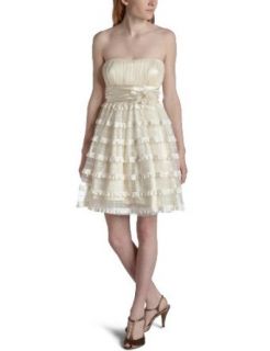 XOXO Juniors Classic Party Dress, Ivory, 3 at  Womens Clothing store: