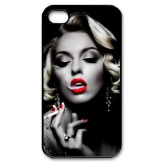Marilyn Monroe Snap On Carrying Case for iPhone 4 4s, smoking: Cell Phones & Accessories