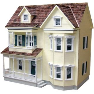 Real Good Toys Front Opening Country Victorian Dollhouse Kit   1 Inch Scale   Collector Dollhouse Kits