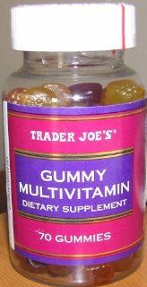 Trader Joe's Gummy Multivitamin, 70 Gummies (2 Pack): Health & Personal Care