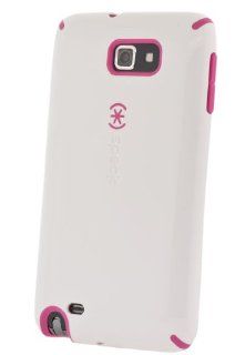 peck CandyShell Case for Samsung Galaxy Note GT N7000 / SGH i717   White/Pink: Cell Phones & Accessories