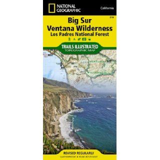 Big Sur, Ventana Wilderness [Los Padres National Forest] (National Geographic: Trails Illustrated Map #814): National Geographic Maps   Trails Illustrated: 9781566955782: Books