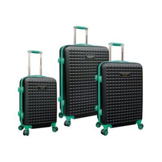 Travelers Club Luggage 3 Piece Expandable Polycarbonate Luggage Set with 360 4x4 Wheel System   Luggage Sets