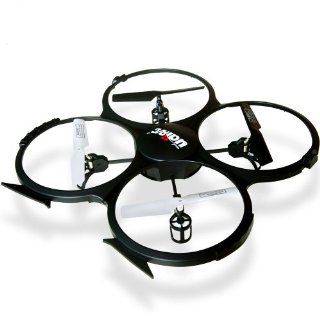 UDI U818A 2.4GHz 4 CH 6 Axis Gyro RC Quadcopter with Camera RTF Mode 2 (2pcs batteries): Toys & Games