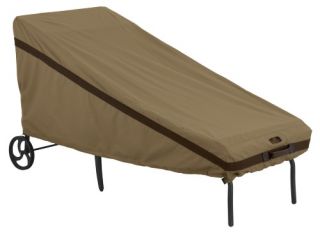 Classic Accessories Hickory Patio Day Chaise Cover   Tan   Outdoor Furniture Covers