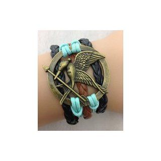 Designer Inspired Multi strand Cord Bracelet, Faux Leather, Men, Womens, Boys or Girls Bracelet. 3pcs Bird, Arrow and Hometown Charm Bracelet.: Jewelry