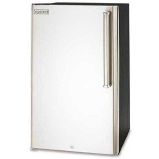 Fire Magic 4.2 Cu. Ft. Premium Compact Left Hinge Refrigerator   Stainless Steel Door / Black Cabinet   3590 dl : Outdoor Kitchen Refrigerators : Patio, Lawn & Garden