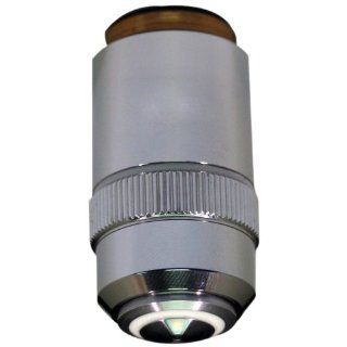 National Optical 799 160 100XR DIN Achromat Objective Lens, N.A. 1.25, For 160 Microscopes: Industrial & Scientific