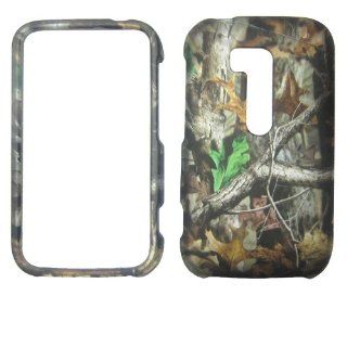 Duck Blind Camouflage Nokia Lumia 822 / Atlas Verizon Case Cover Hard Phone Case Snap on Cover Rubberized Touch Faceplates: Cell Phones & Accessories