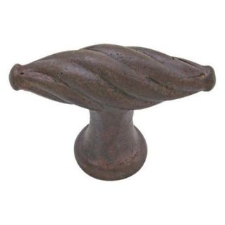 Emtek Tuscany Bronze Twist Cabinet Knob   Cabinet Knobs