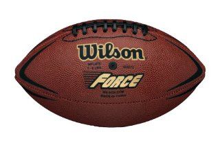 Wilson WTF1445 NFL Force Game Football (Official Size) : Sports & Outdoors