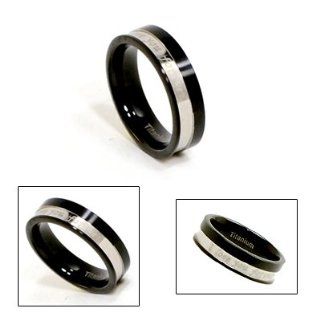 6mm Women's I Love You Forever Titanium Wedding Ring Band: Wedding Rings For Women: Jewelry