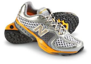 New Balance Men's MR805 Running Shoe,Grey/Orange,9.5 EE: Shoes